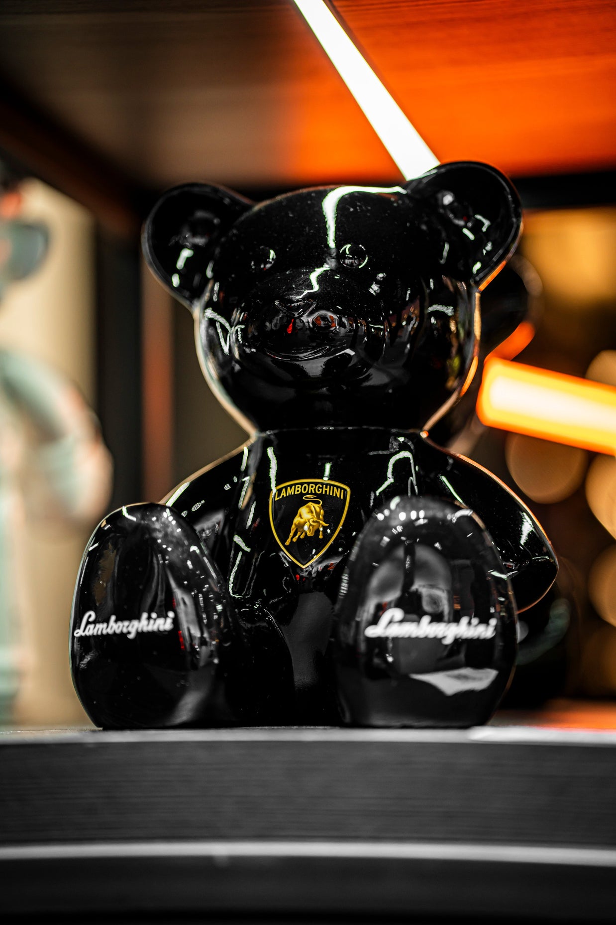 NAOR - 35cm Lambo Tribute, black black eyes Teddy