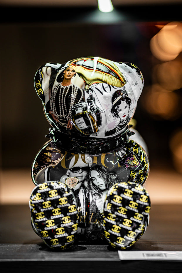 NAOR - 30cm Collage, CH Vogue Tribute Bear