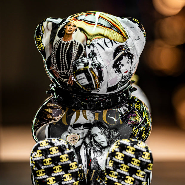 ARTNAOR - 30cm Collage, CH Vogue Tribute Bear