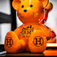 NAOR - 35cm Orange H Tribute Teddy