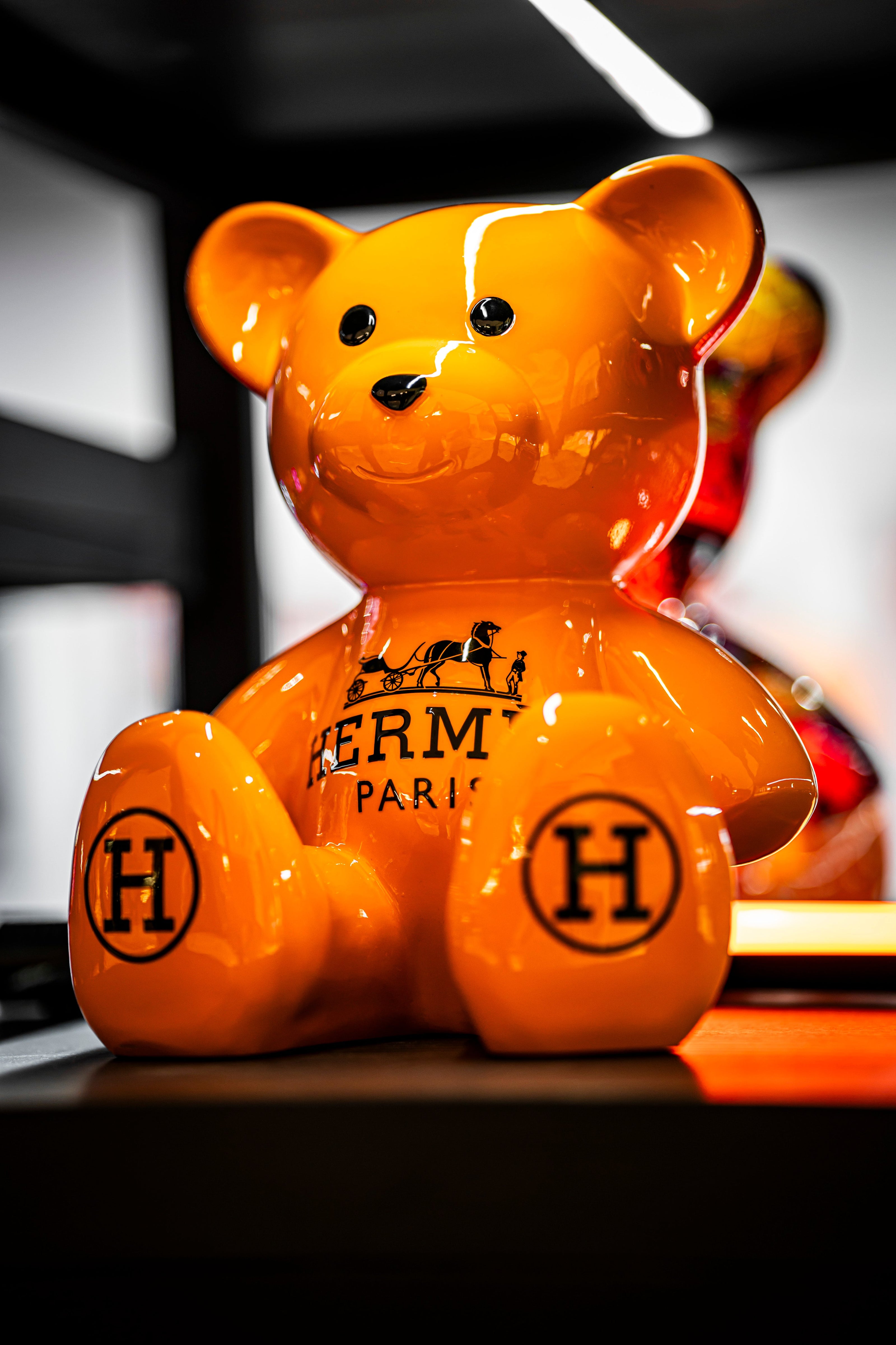 NAOR - 35cm Orange H Tribute Teddy