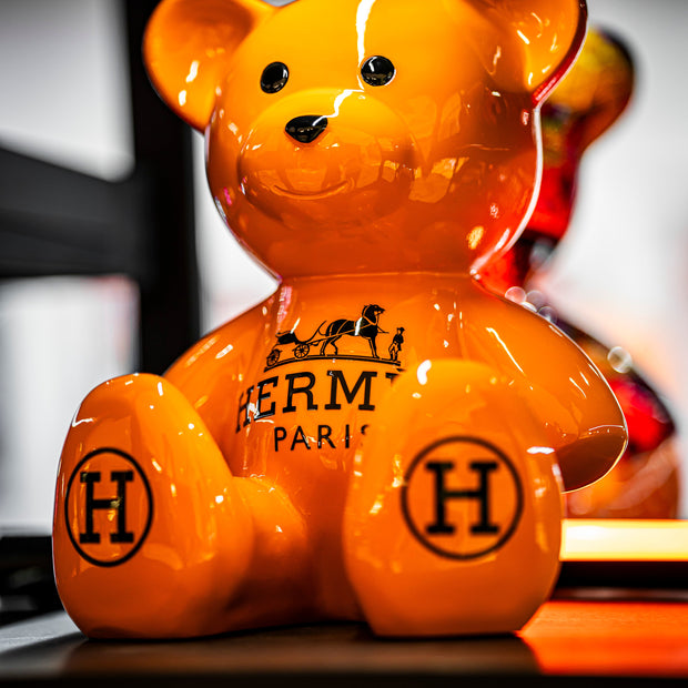 ARTNAOR - 35cm Orange H Tribute Teddy