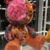 NAOR - 40cm H Collage Tribute, Teddy Bear