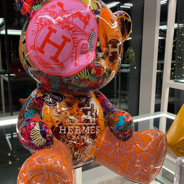 ARTNAOR - 40cm H Collage Tribute, Teddy Bear