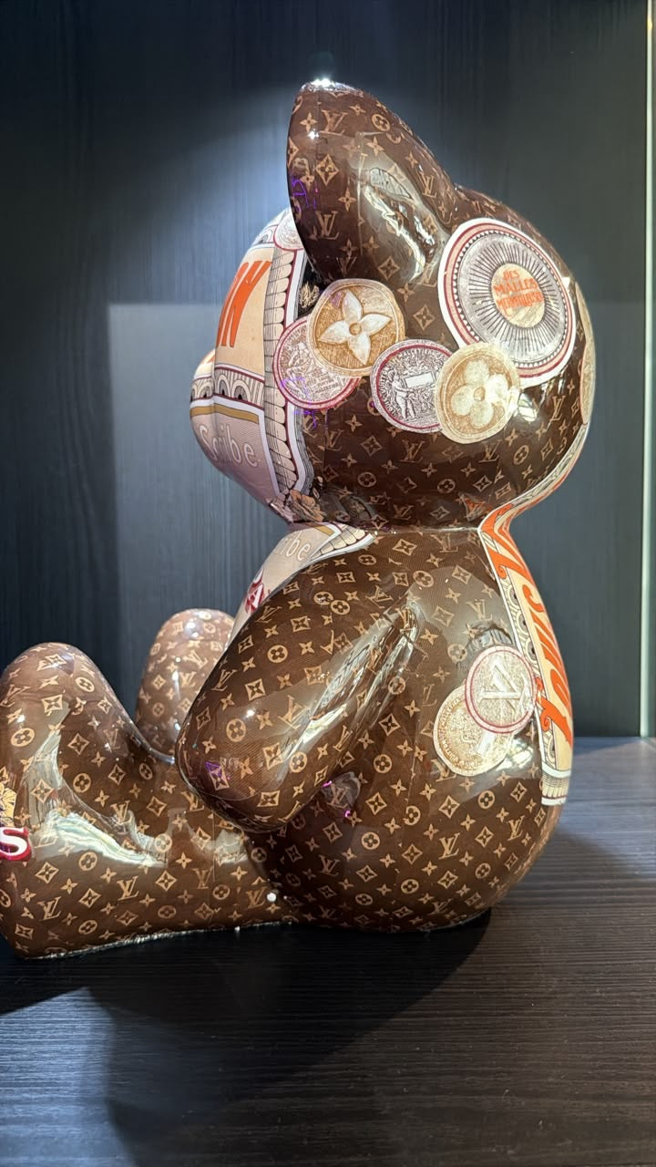 ARTNAOR - 35cm LV Collage Teddy