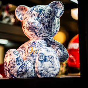 NAOR - 35cm CD Collage Tribute, No Collar Teddy