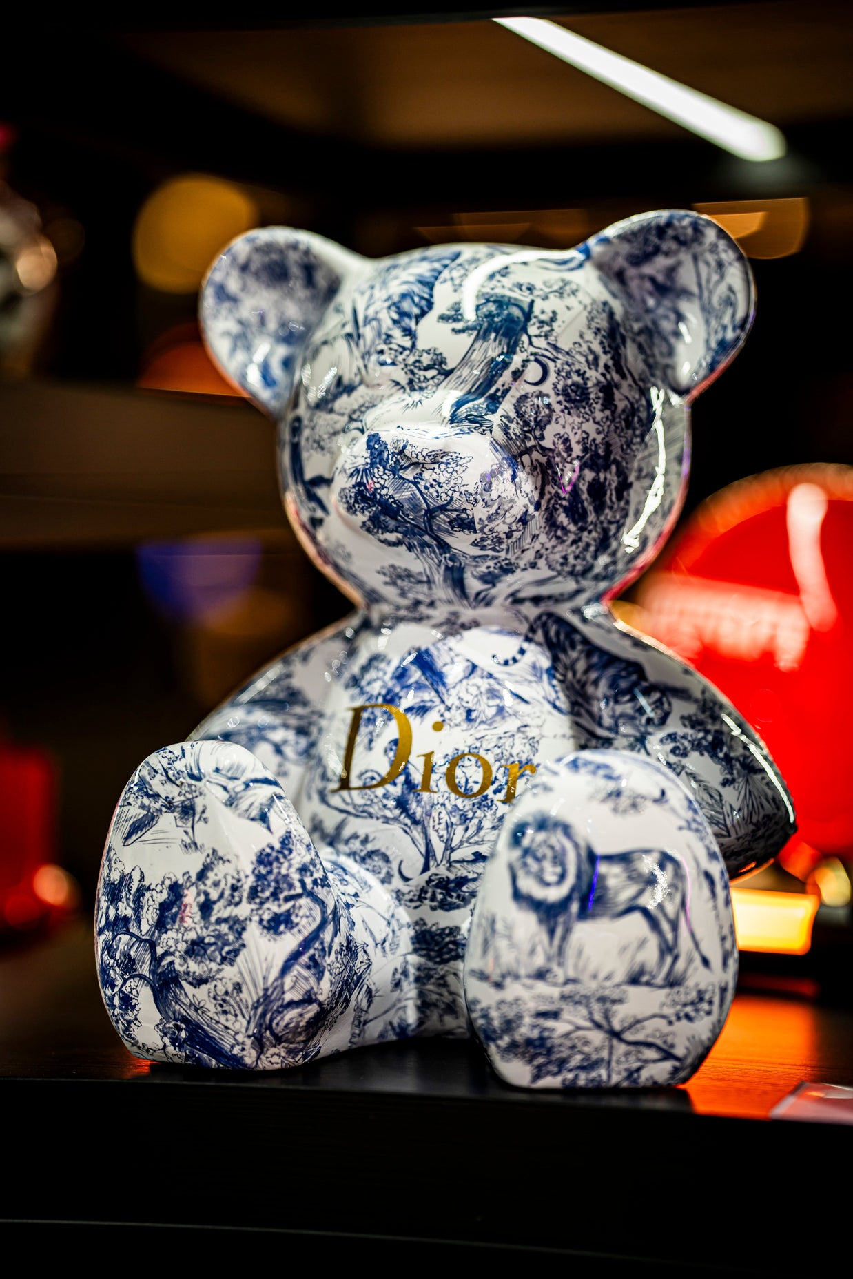 ARTNAOR - 35cm CD Collage Tribute, No Collar Teddy