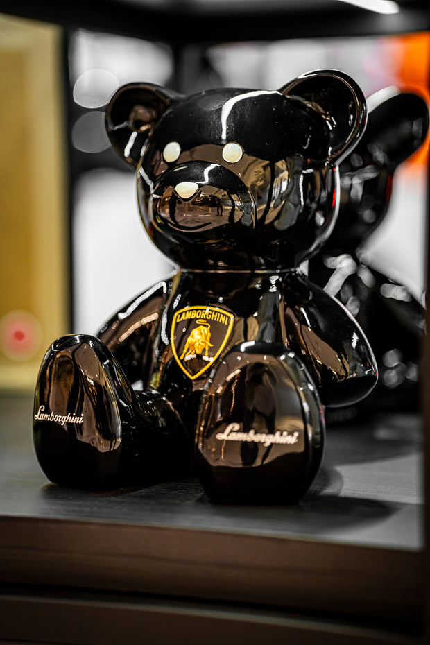 NAOR - 35cm Lambo Tribute, black white eyes Teddy