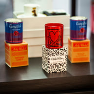 LIGNE BLANCHE - Keith Haring Red Running Heart Candle