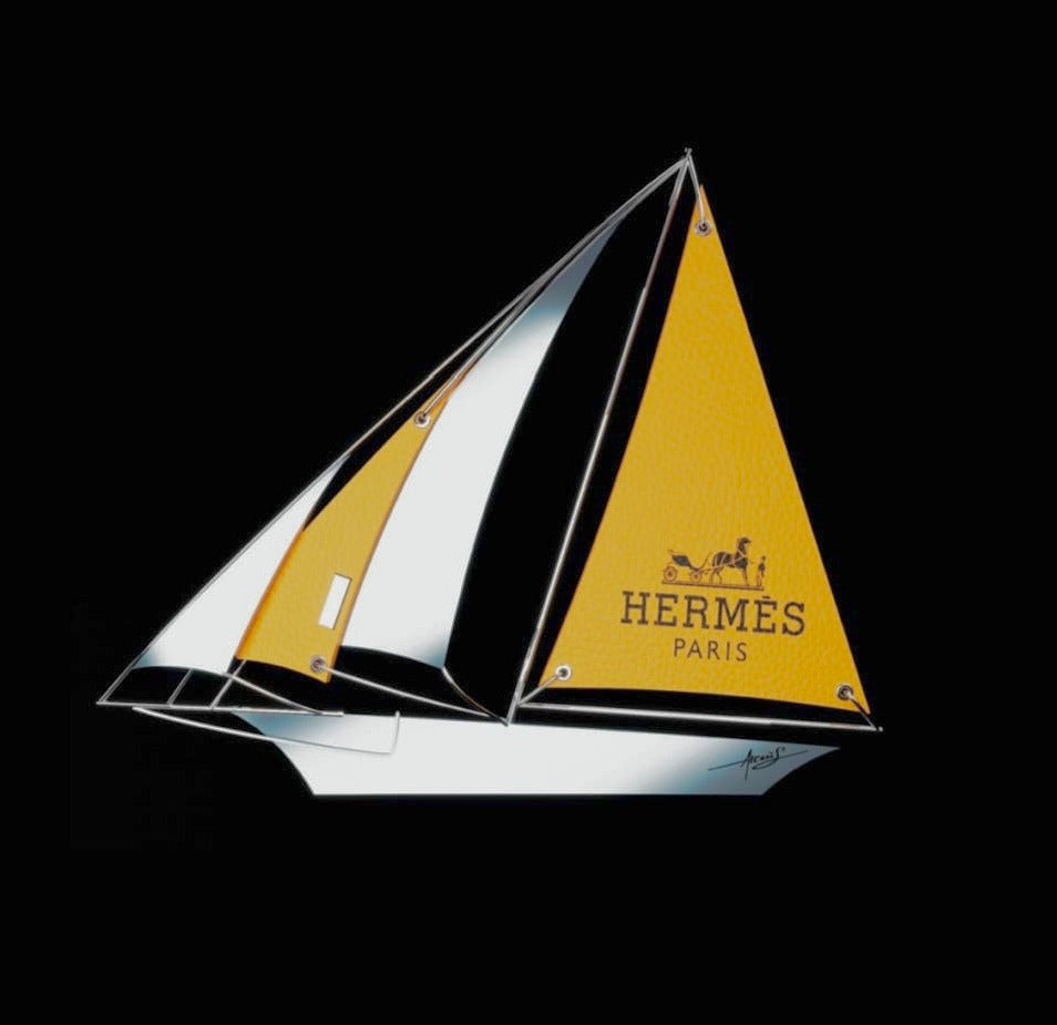 ARCANIS - 70cm H Tribute Sailing Boat