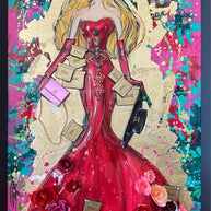 RACHEL B - Medium doll #41, CD Tribute - Diva Scarlett