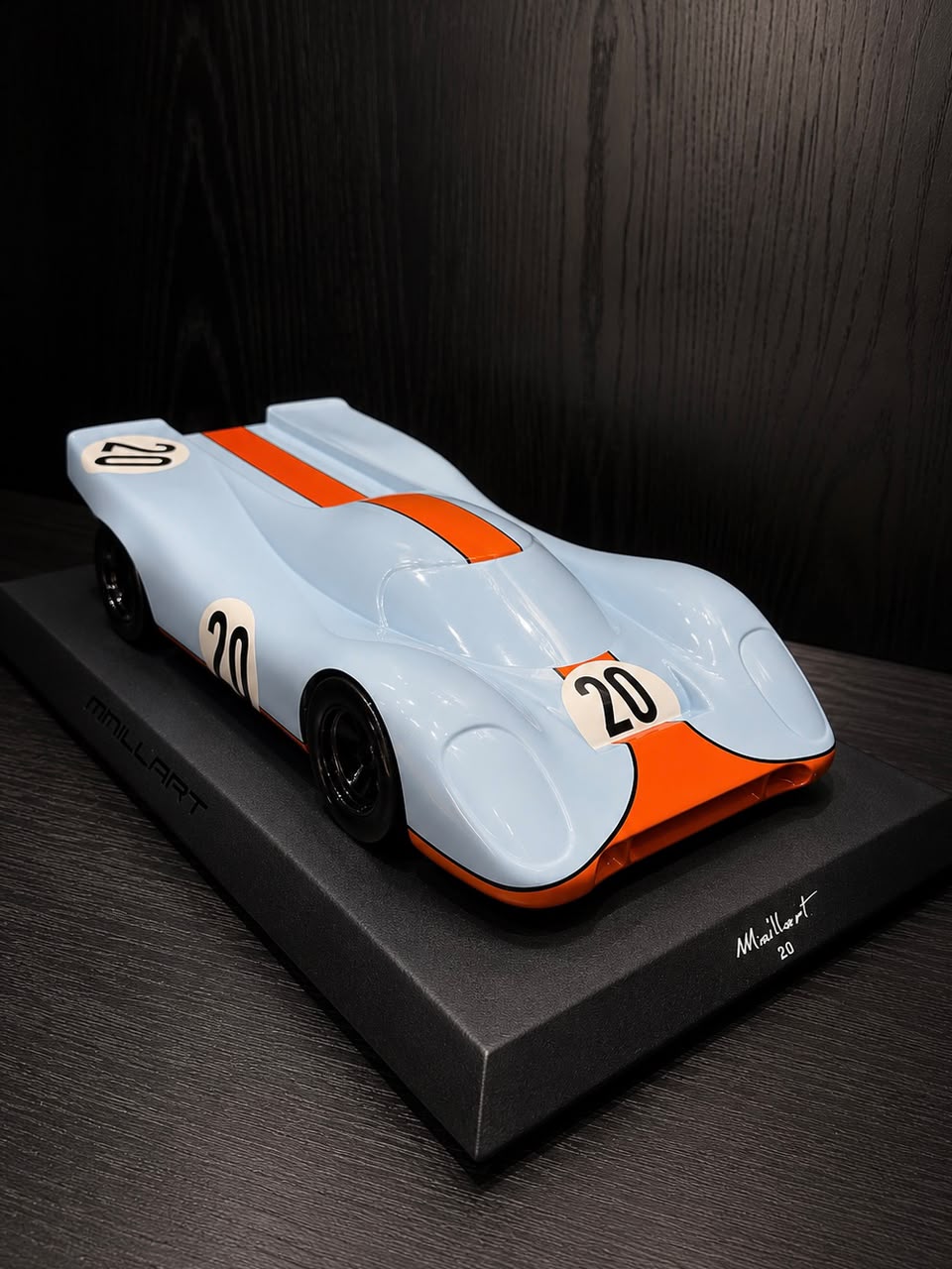 LAURENT MAILLART - Porsche 917, Blue & Red