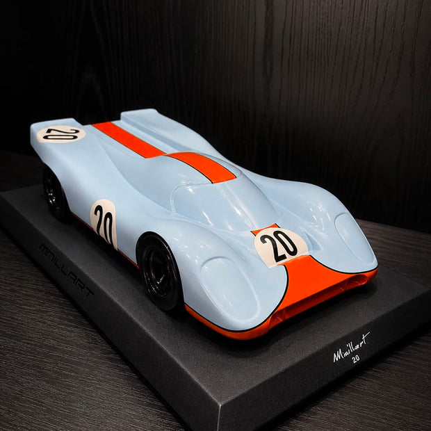 LAURENT MAILLART - Porsche 917, Blue & Red