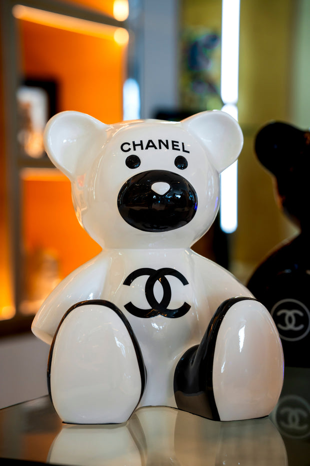NAOR - 35cm CH Tribute, bi color White Teddy