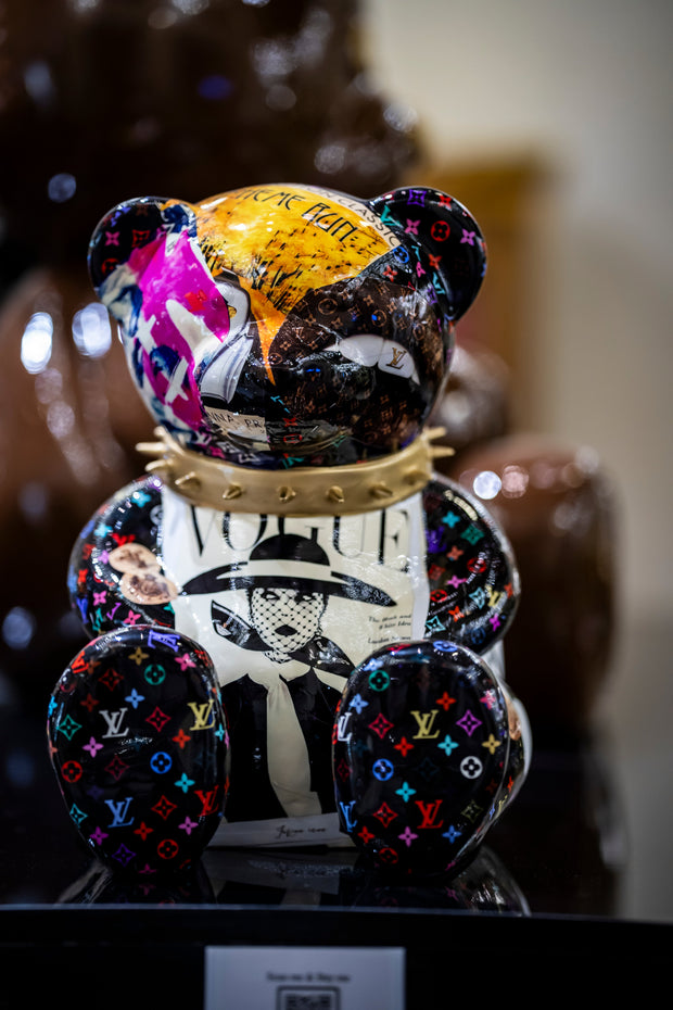 NAOR - 40cm Collage, Vogue Tribute Bear