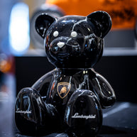 NAOR - 35cm Lambo Tribute, black white eyes Teddy
