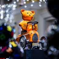 NAOR - 35cm Orange H Tribute Teddy