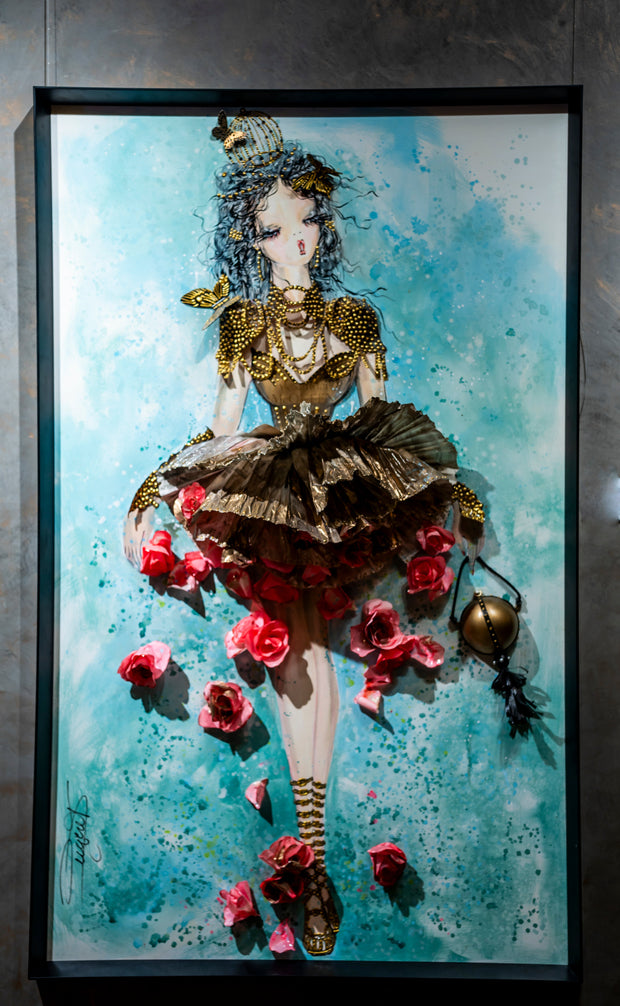 RACHEL BERGERET - Big Doll, Alexander Mc Queen Tribute