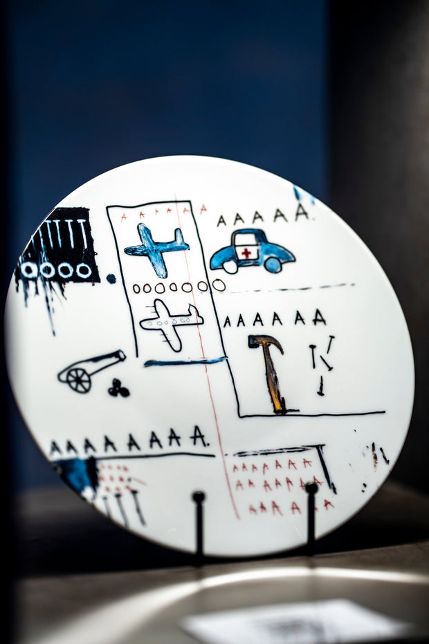 LIGNE BLANCHE - JM Basquiat AAA Large Plate