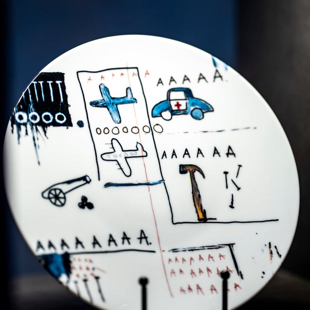 LIGNE BLANCHE - JM Basquiat AAA Large Plate