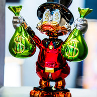 NAOR - 45cm Standing Picsou - Uncle Scrooge