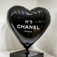 NAOR - 30cm Heart CH Tribute, Black