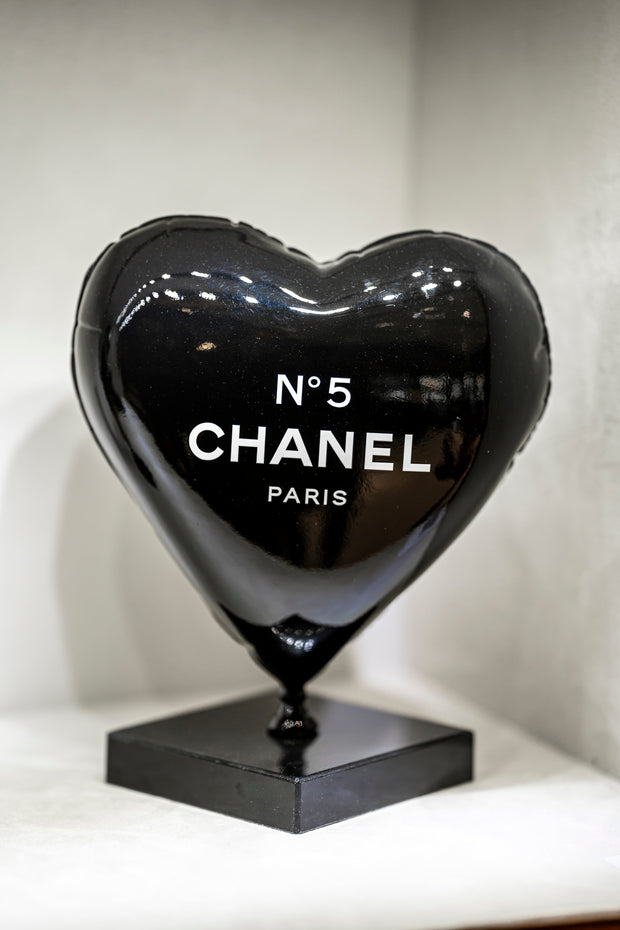 NAOR - 30cm Heart CH Tribute, Black
