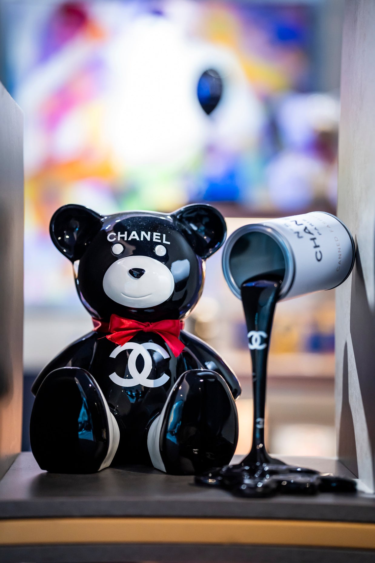 ARTNAOR - 35cm CH Tribute, bi color black Teddy