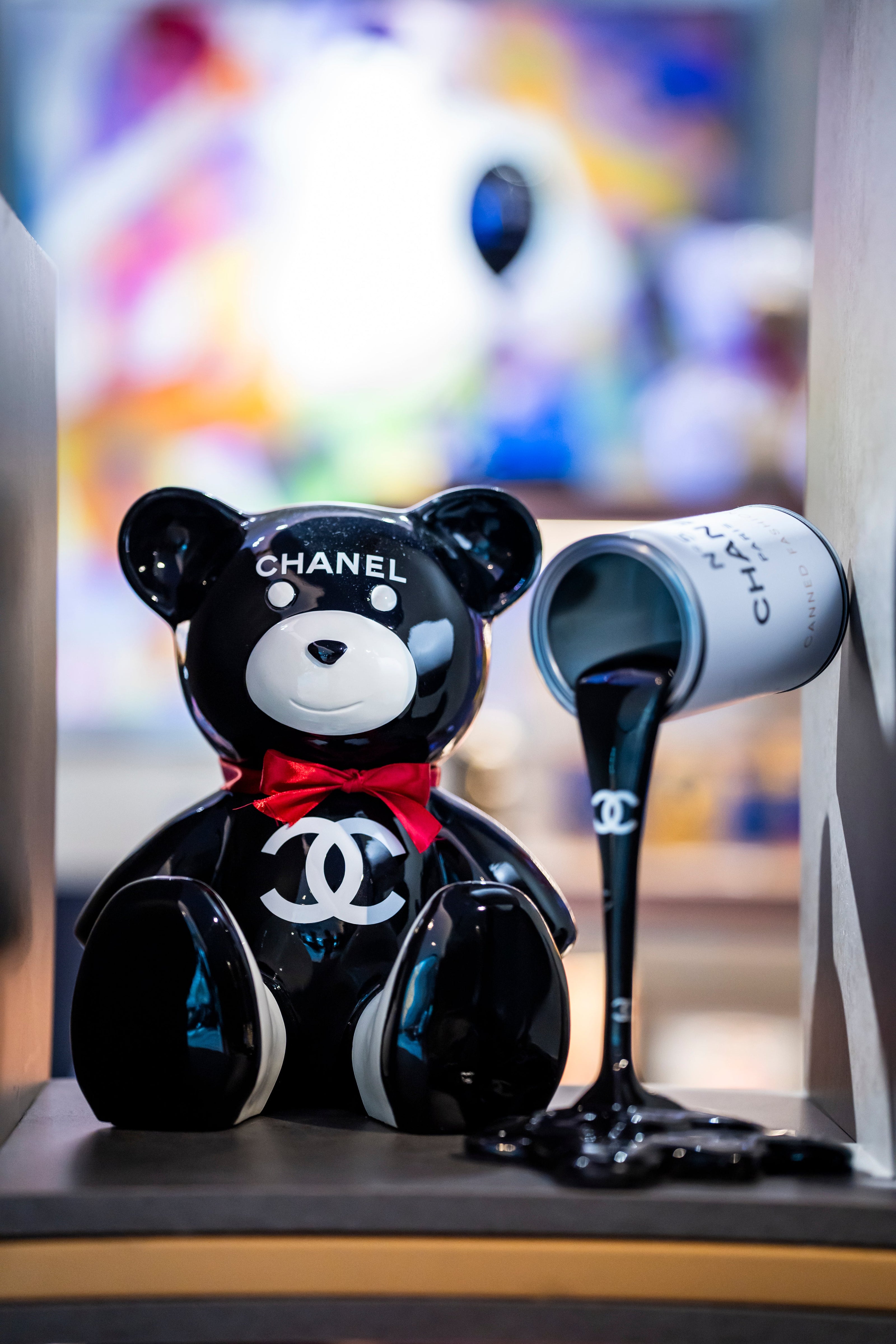 ARTNAOR - 35cm CH Tribute, bi color black Teddy