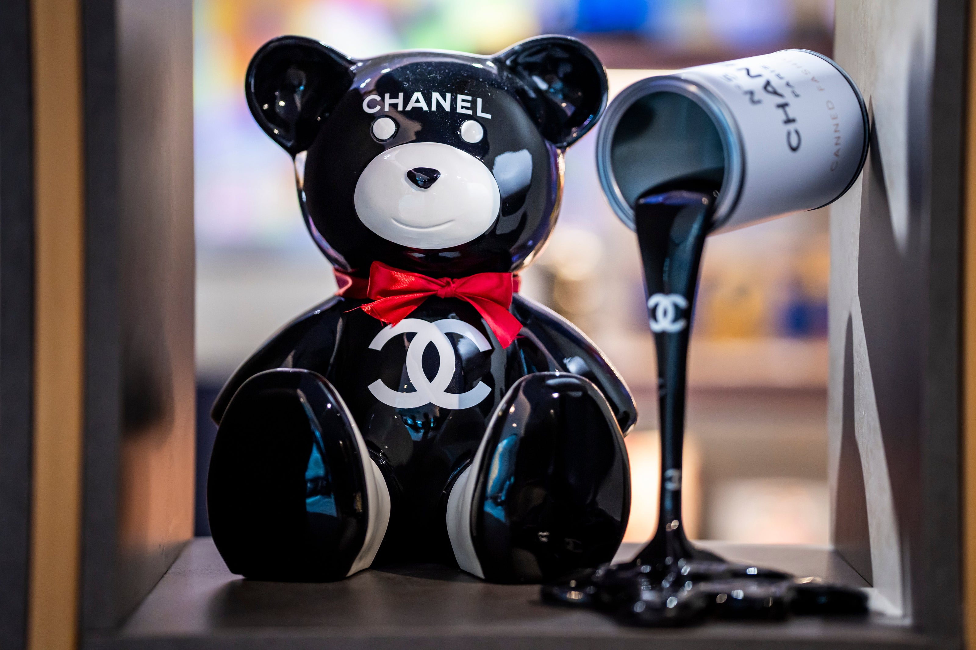 ARTNAOR - 35cm CH Tribute, bi color black Teddy
