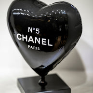 NAOR - 30cm Heart CH Tribute, Black