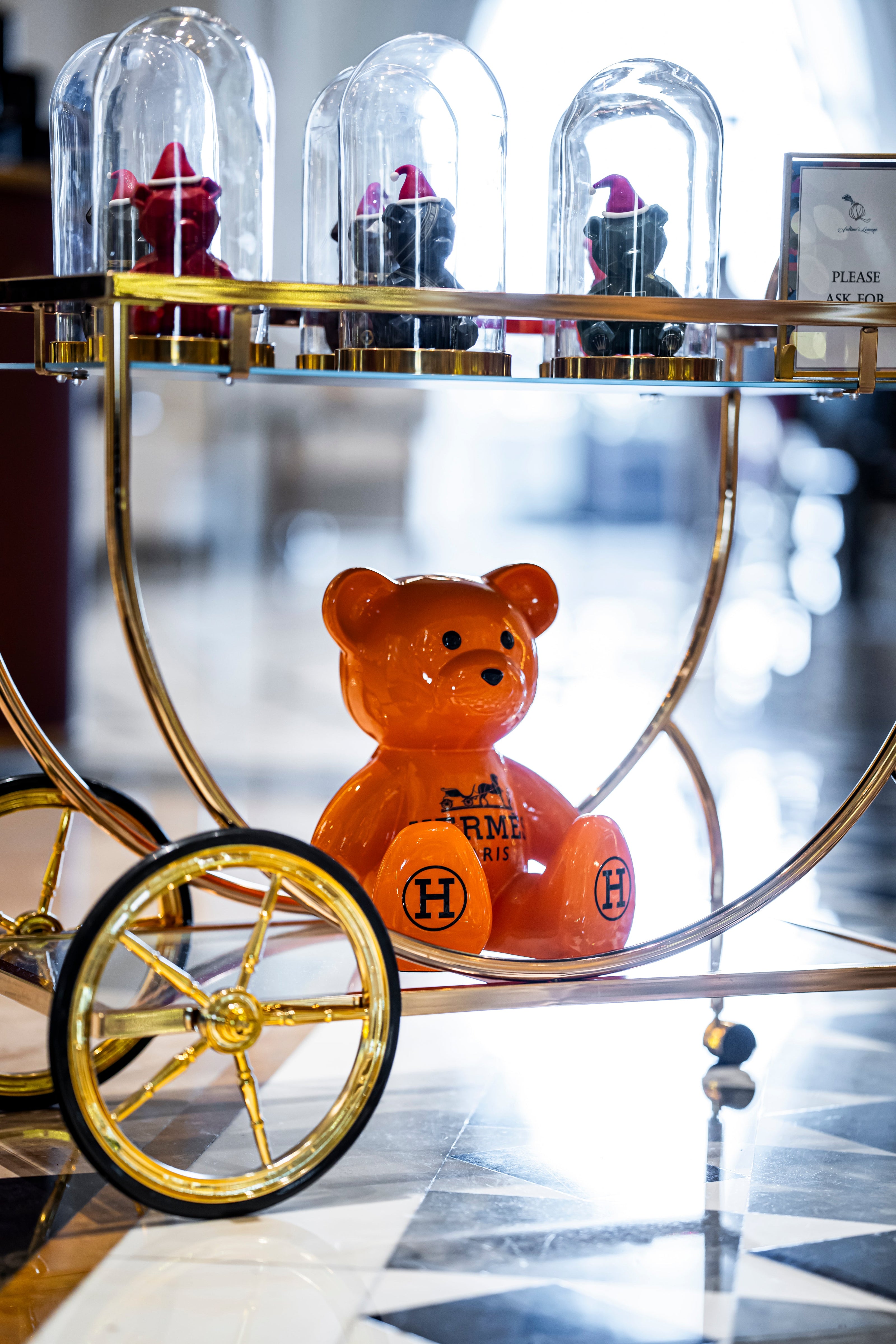 NAOR - 35cm Orange H Tribute Teddy