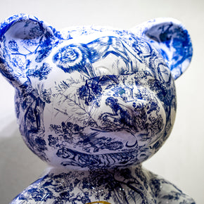 NAOR - 35cm CD Collage Tribute, No Collar Teddy
