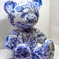 NAOR - 35cm CD Collage Tribute, No Collar Teddy