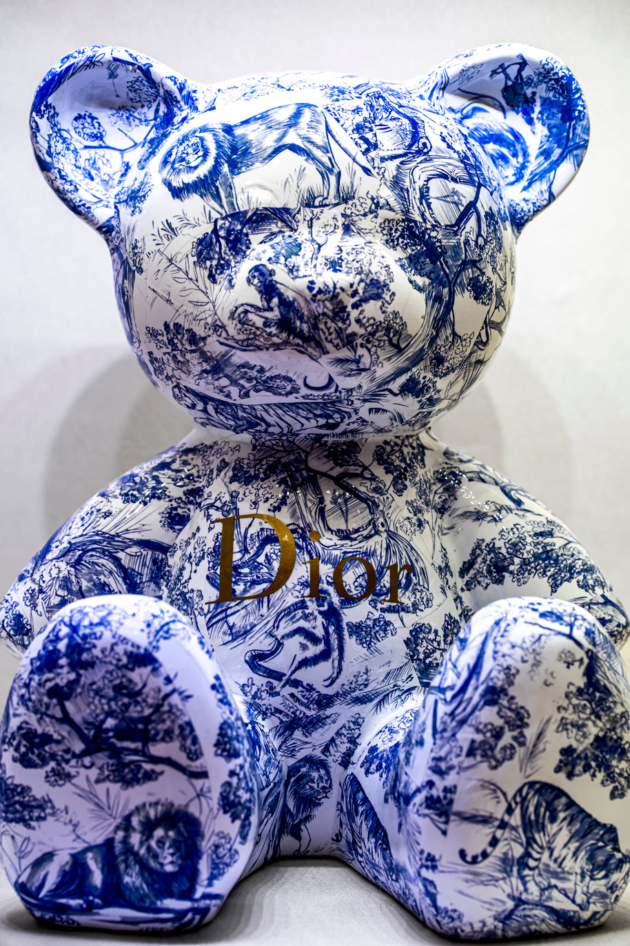 NAOR - 35cm CD Collage Tribute, No Collar Teddy
