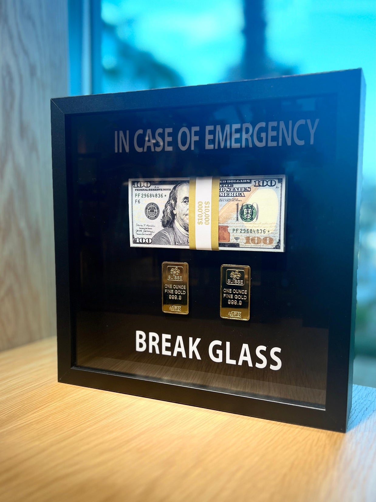 TINA S - In case of emergency, Dollars & Gold