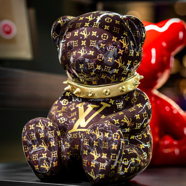 ARTNAOR - 40cm LV Tribute, Gold Bear