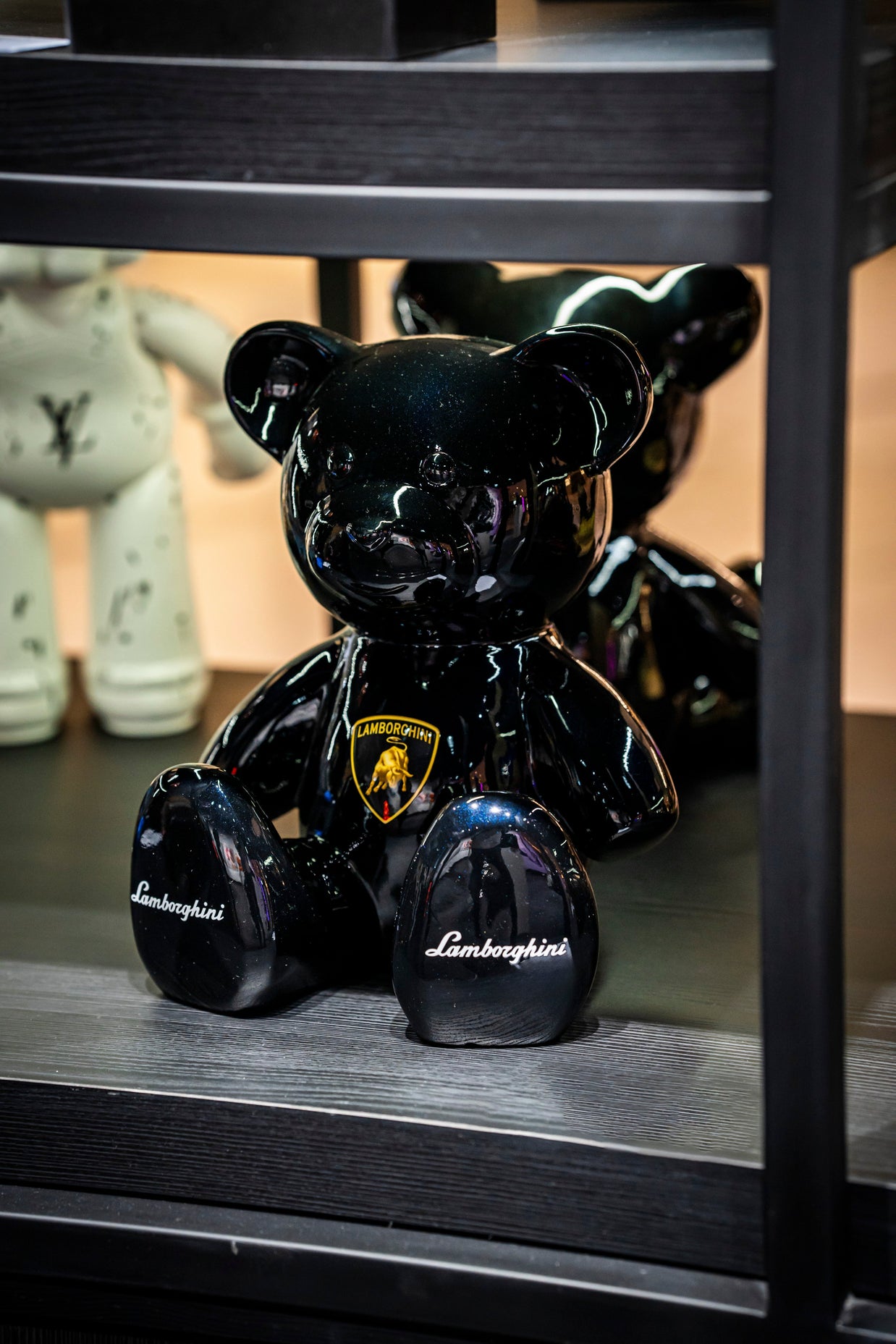 NAOR - 35cm Lambo Tribute, black black eyes Teddy