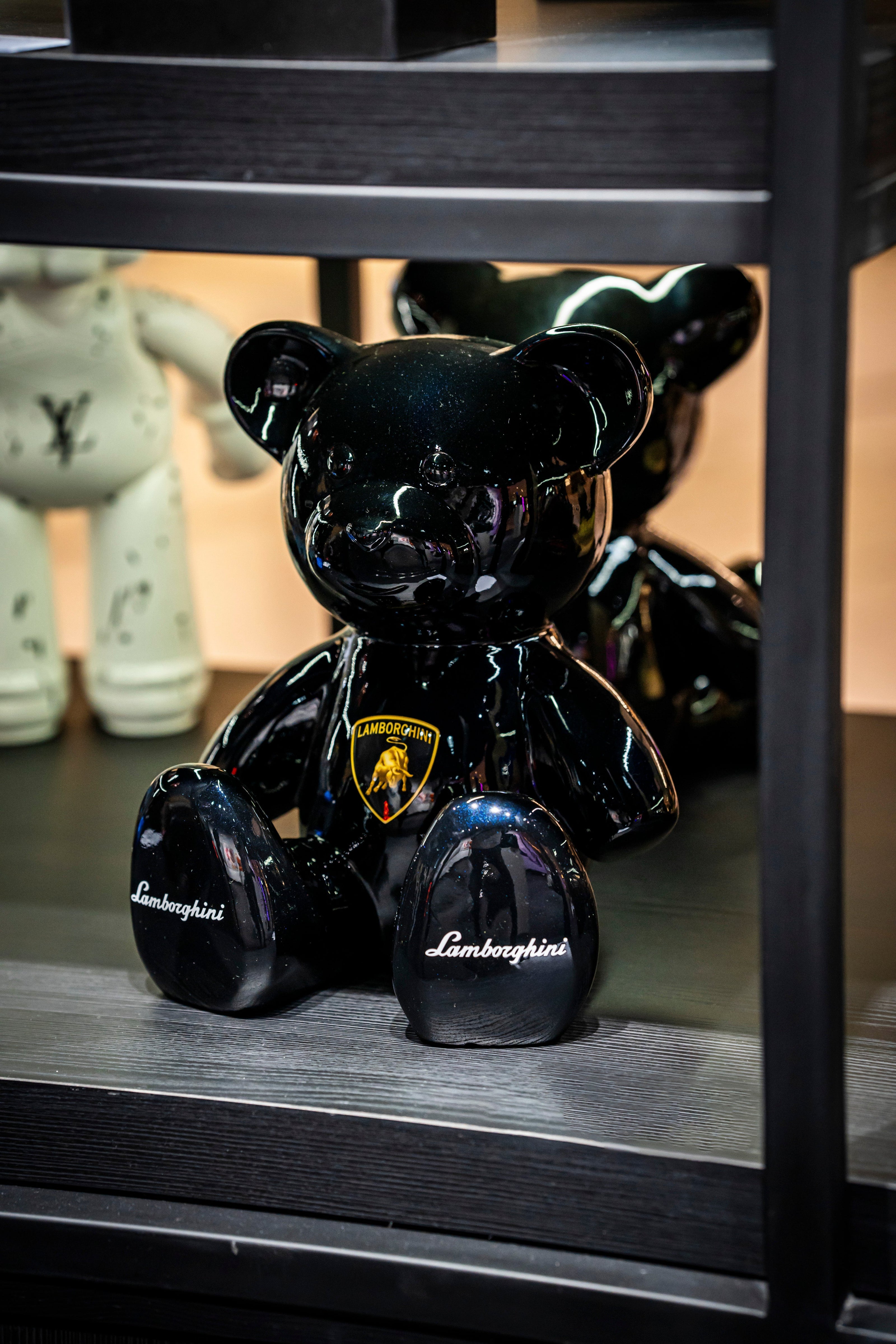NAOR - 35cm Lambo Tribute, black black eyes Teddy