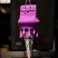 JULIE JALER - Melted Bag on Ice Cream, Pink