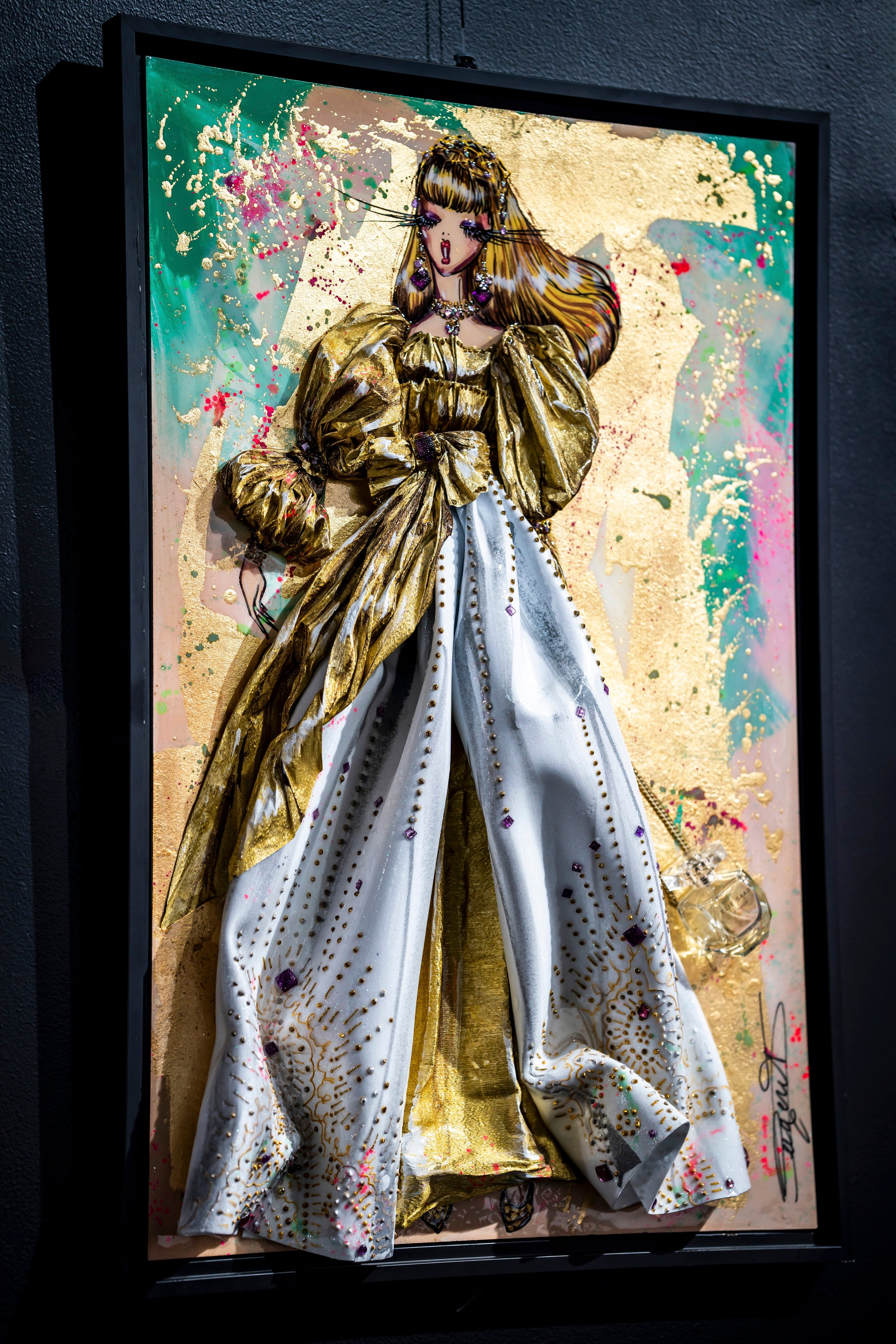 RACHEL BERGERET- Medium Doll, Elie Saab Tribute 2022 - Elegance
