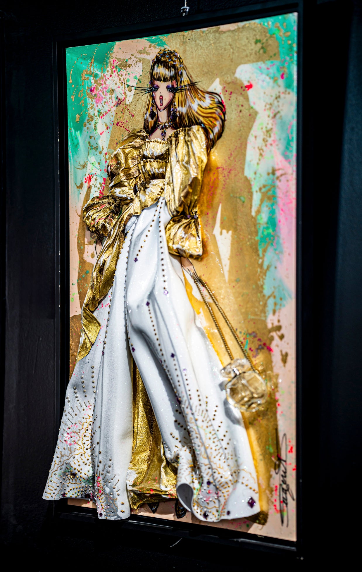 RACHEL BERGERET- Medium Doll, Elie Saab Tribute 2022 - Elegance