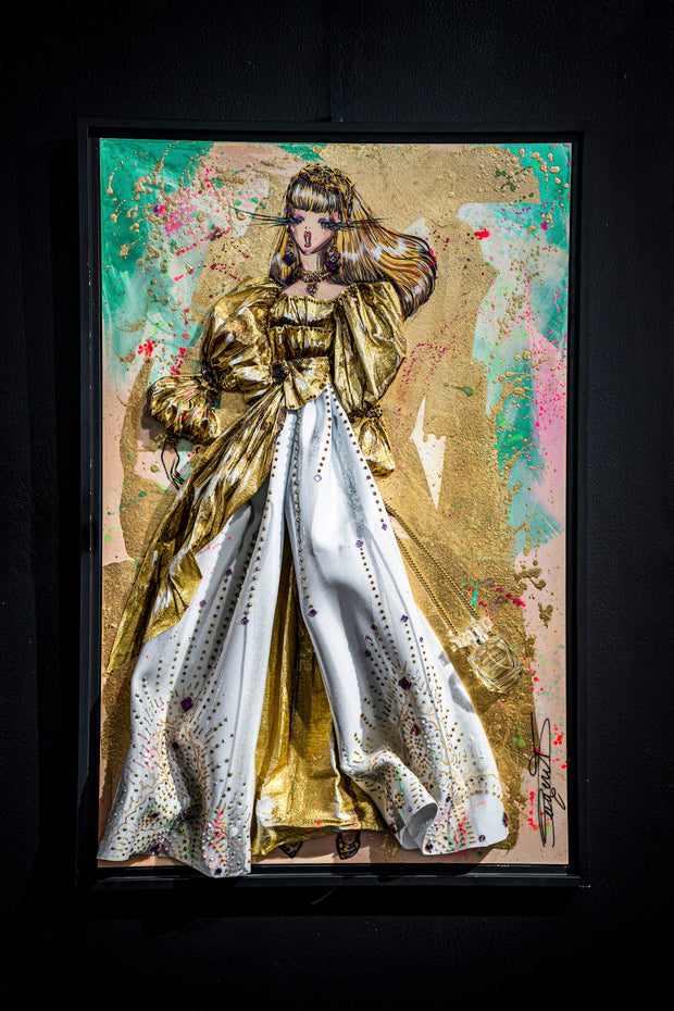 RACHEL BERGERET- Medium Doll, Elie Saab Tribute 2022 - Elegance