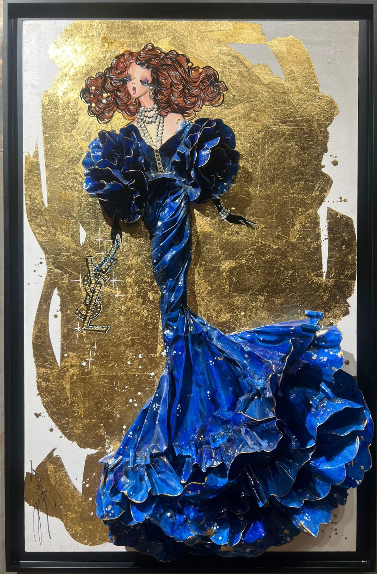 RACHEL BERGERET - Medium Doll, YSL Tribute 2022