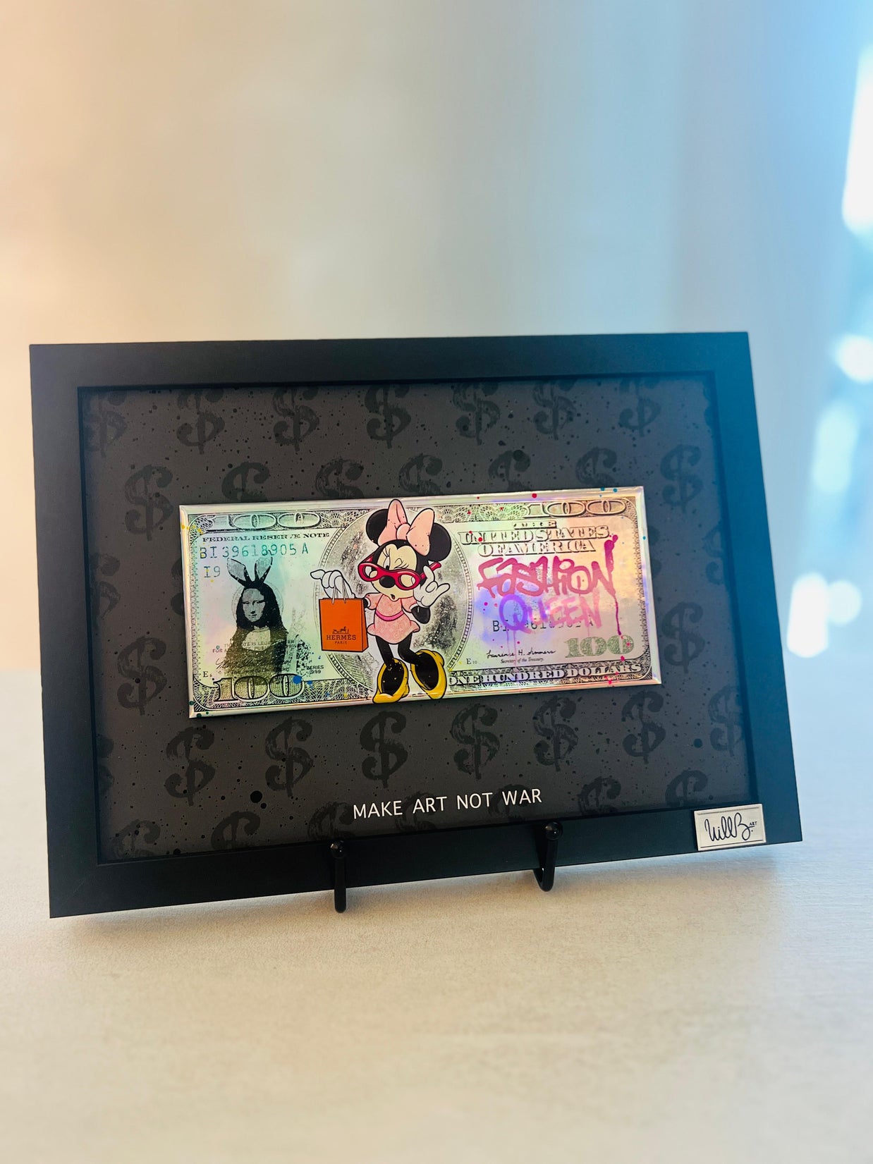 WILL B - Make Art Not War, Minnie Tribute