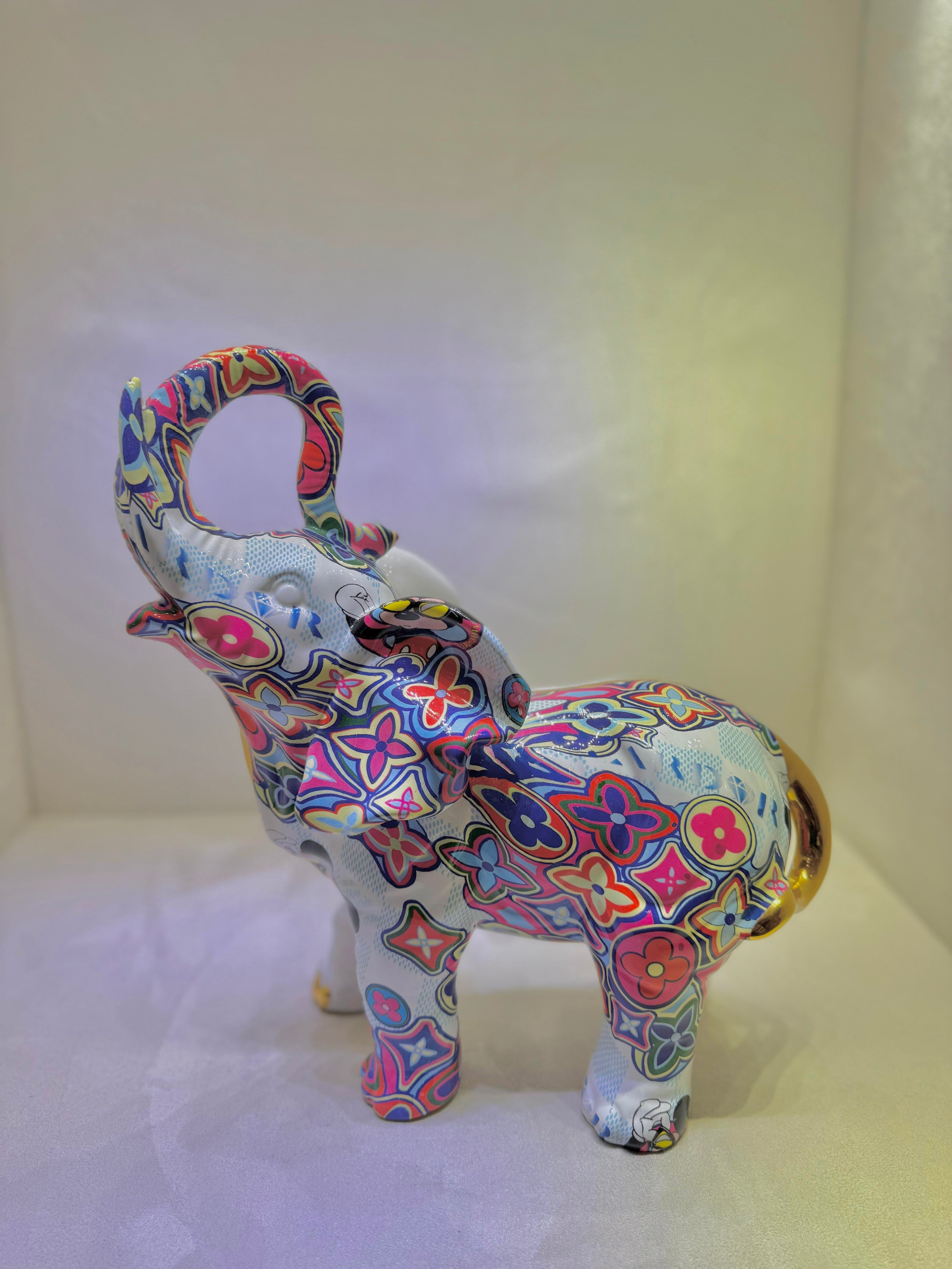 ARDOR - Elephant, Pink Design