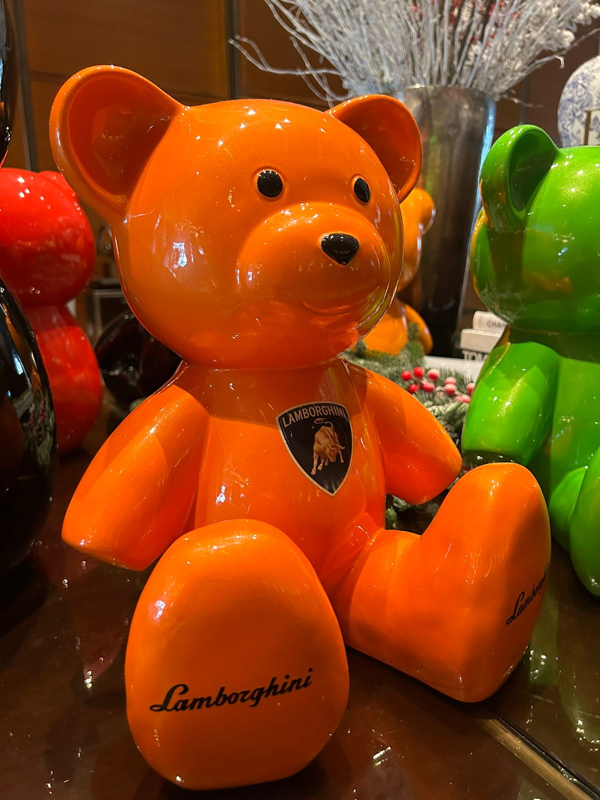 NAOR - 35cm Lambo Tribute Orange Teddy