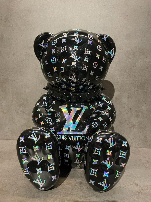 NAOR - 30cm LV Tribute, Black Hologram Bear