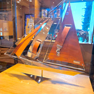 ARCANIS - 55cm Orange Sailing Boat