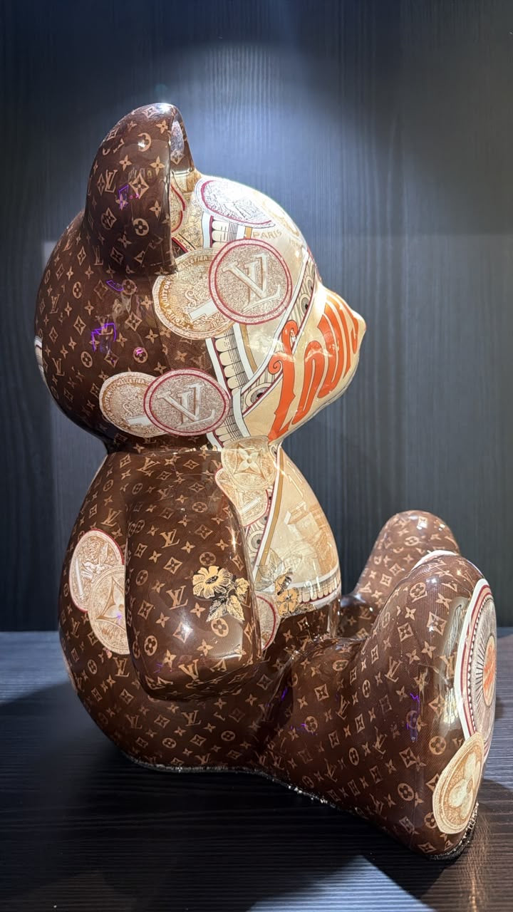 ARTNAOR - 35cm LV Collage Teddy
